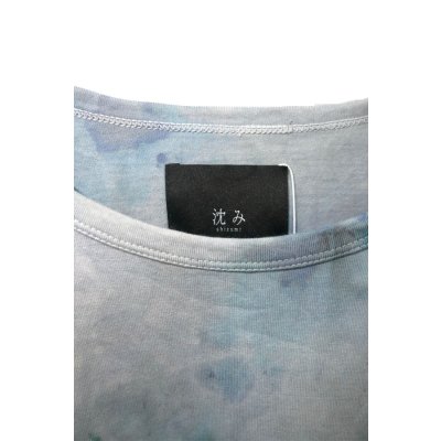 画像3: 【沈み】 "氷染（ブルーベース）" Tシャツ