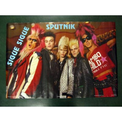 画像1: SIGUE SIGUE SPUTNIK ヴィンテージポスター