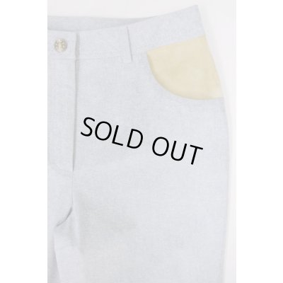 画像5: Sale70%off 【FANNY AND JESSY】 フェイクレイヤードデニムカプリパンツ