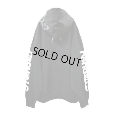 画像2: 【コスモス × FAR★STAR】 レトロビッグシルエットパーカー / ブラック