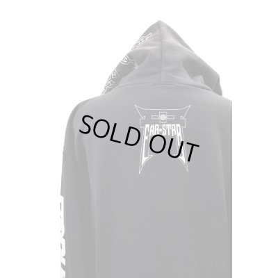 画像6: 【コスモス × FAR★STAR】 レトロビッグシルエットパーカー / ブラック