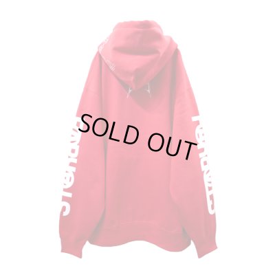 画像2: Sale30%off【コスモス × FAR★STAR】 レトロビッグシルエットパーカー / レッド