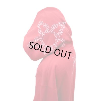 画像5: Sale30%off【コスモス × FAR★STAR】 レトロビッグシルエットパーカー / レッド