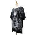 画像3: Sale30%off【FAR★STAR】 "日本人形 + BAD FEELING" 変形ビッグカットソー