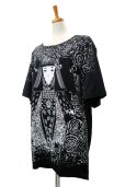 画像3: Sale30%off【FAR★STAR】 "日本人形 + BAD FEELING" 変形ビッグカットソー (3)