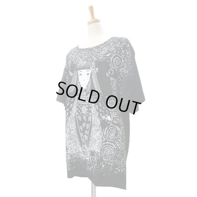 画像3: Sale30%off【FAR★STAR】 "日本人形 + BAD FEELING" 変形ビッグカットソー