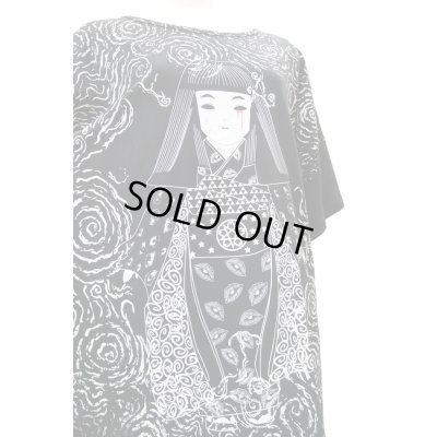 画像5: Sale30%off【FAR★STAR】 "日本人形 + BAD FEELING" 変形ビッグカットソー