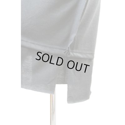 画像7: 【DöPEZ】 "RAW" プリント＋ロゴ刺繍カットソー / ホワイト