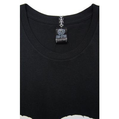 画像4: Sale30%off【コスモス × FAR★STAR】 レトロカットソー / ブラック