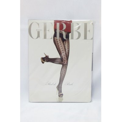 画像2: Sale50%off 【GERBE】 "PIED DE POULE" ストッキング / ショコラ