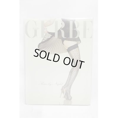 画像2: Sale50%off 【GERBE】 "PARIS BY NIGHT" ニーハイストッキング / ブラック