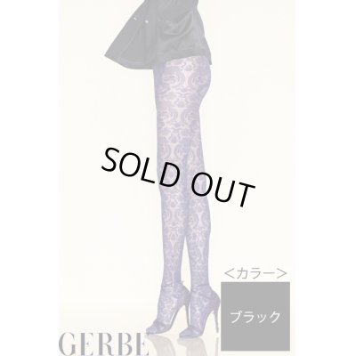 画像1: Sale50%off 【GERBE】 "LYRIQUE" ストッキング / ブラック