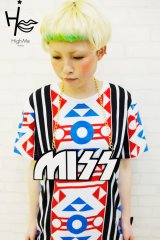 Sale40%off 【High-Me TOKYO】 "MISS" ビッグロゴネックレス