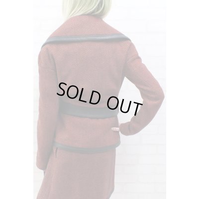 画像2: Sale80%off 【JC de CASTELBAJAC】 ヘリンボーン柄ウールジャケット