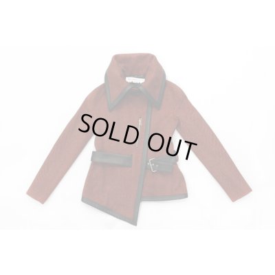 画像4: Sale80%off 【JC de CASTELBAJAC】 ヘリンボーン柄ウールジャケット