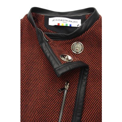 画像7: Sale80%off 【JC de CASTELBAJAC】 ヘリンボーン柄ウールジャケット