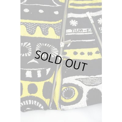 画像12: Sale80%off 【JC de CASTELBAJAC】 FACE柄ダブルライダースジャケット