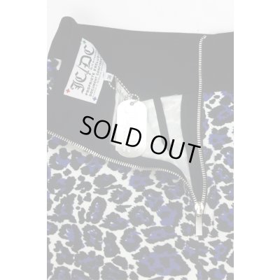 画像6: Sale80%off 【JC/DC】 ブルーレオパードジップスカート