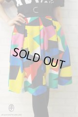 Sale50%off 【JC de CASTELBAJAC】 マルチカラーシルクスカート