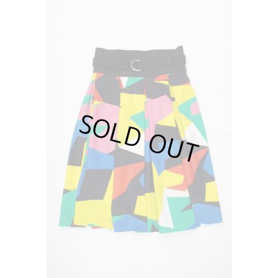 画像4: Sale50%off 【JC de CASTELBAJAC】 マルチカラーシルクスカート