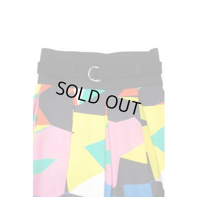 画像6: Sale50%off 【JC de CASTELBAJAC】 マルチカラーシルクスカート