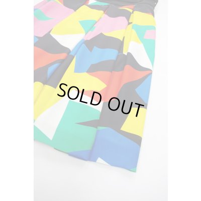 画像8: Sale50%off 【JC de CASTELBAJAC】 マルチカラーシルクスカート