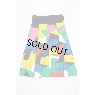 画像5: Sale50%off 【JC de CASTELBAJAC】 マルチカラーシルクスカート