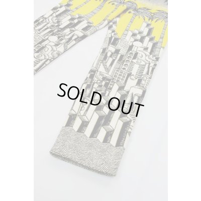 画像8: Sale80%off 【JC de CASTELBAJAC】 ジオメトリックメトロポリス柄タペストリーパンツ