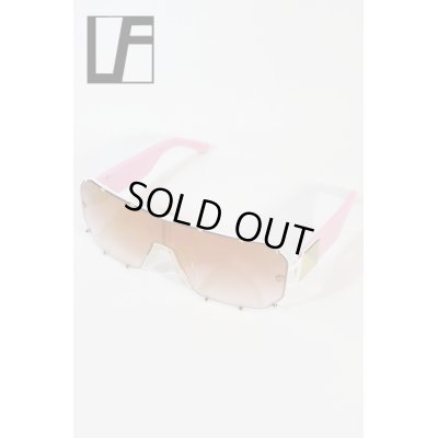 画像1: B品 Sale50%off 【LINDA FARROW × GILES】 スタッズサングラス / ピンク