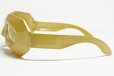 画像2: Sale50%off 【LINDA FARROW × Walter Van Beirendonck】 ポリゴン型フレーム サングラス / ゴールド (2)
