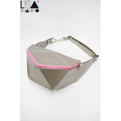 画像1: Sale50%off 【LISA SHAHNO】 ポリイアモンドウエストバッグ