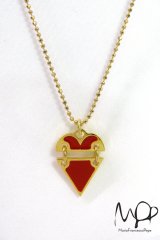 Sale50%off 【Maria Francesca Pepe】 "BROKEN HEART" チャームネックレス