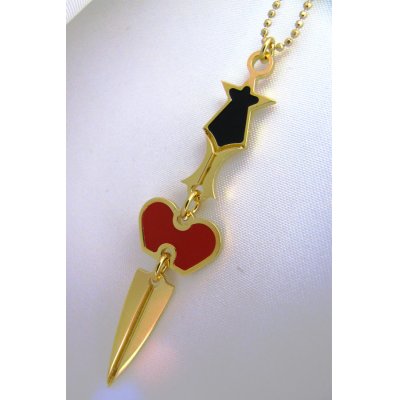 画像2: Sale50%off 【Maria Francesca Pepe】 "HEART+SWORD" チャームネックレス