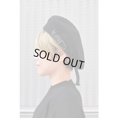 画像3: 【KROFUNE】 "Black Circle" ベレー帽