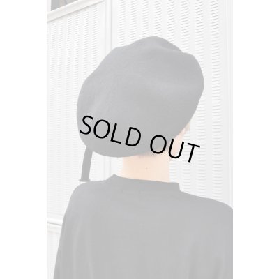 画像4: 【KROFUNE】 "Black Circle" ベレー帽