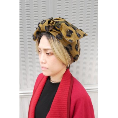 画像2: 【MIFUNE】 "CRAFTS LEOPARD" ドレスターバン