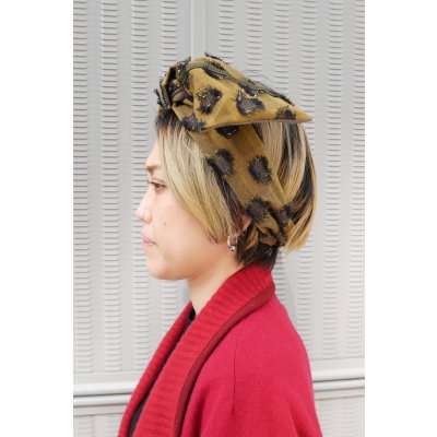画像3: 【MIFUNE】 "CRAFTS LEOPARD" ドレスターバン