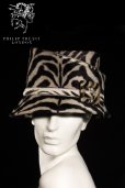 画像1: Sale60%off 【PHILIP TREACY】 コンチェルティーナ クロッシュハット (1)