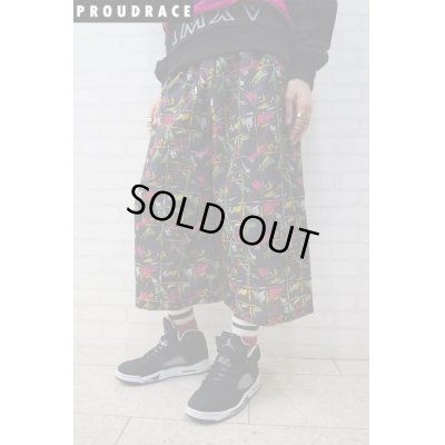 画像1: Sale80%off 【PROUDRACE】 "RETRO SPLATTER" ロークロッチパンツ