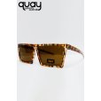 画像3: 【QUAY EYEWARE】 ストレートスクエアサングラス / フローラル