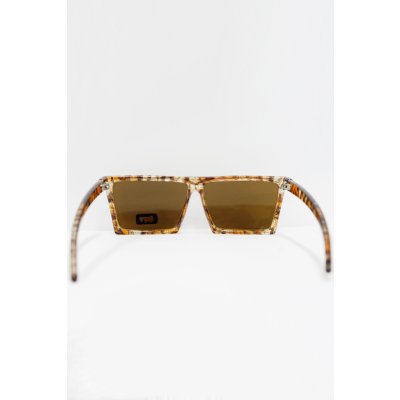 画像4: 【QUAY EYEWARE】 ストレートスクエアサングラス / フローラル