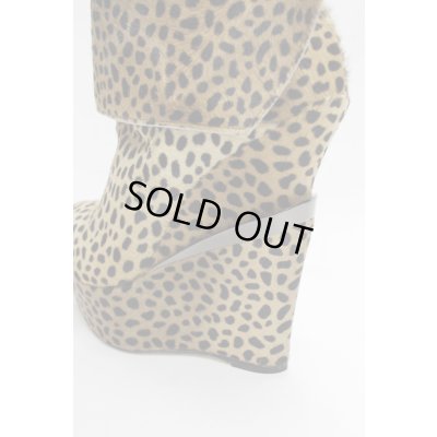 画像8: Sale90%off 【Tanja S London】 ダブルベルトレオパードブーツ
