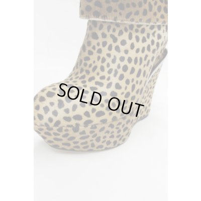画像7: Sale90%off 【Tanja S London】 ダブルベルトレオパードブーツ