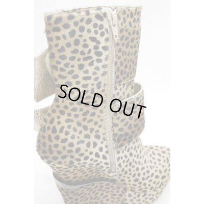 画像11: Sale90%off 【Tanja S London】 ダブルベルトレオパードブーツ