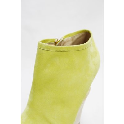 画像10: Sale90%off 【Tanja S London】 イエローウッドソールブーティ