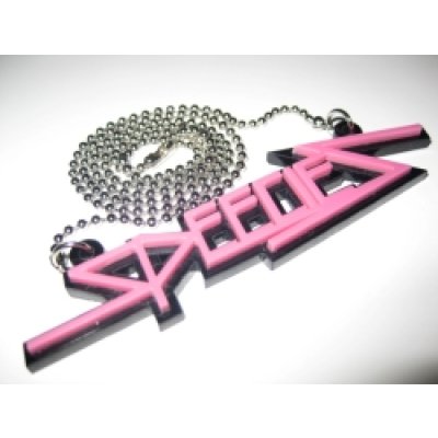 画像1: Sale 【TEKNOPOLICE】 SPEECIES アクリルネックレス / 全2色