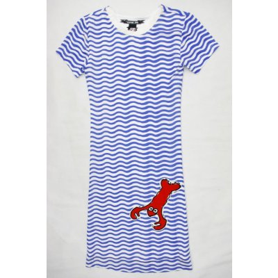 画像4: Sale70%off 【THE RODNIK BAND】 ウェーブ柄カットソーワンピース