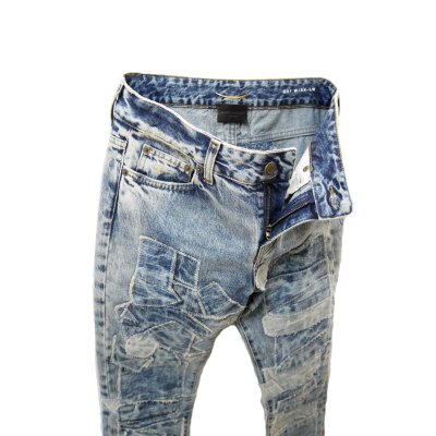 画像3: ▲USED▲【SAINT LAURENT】 パッチワークデニムパンツ