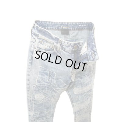 画像3: Sale50%off▲USED▲【SAINT LAURENT】 パッチワークデニムパンツ