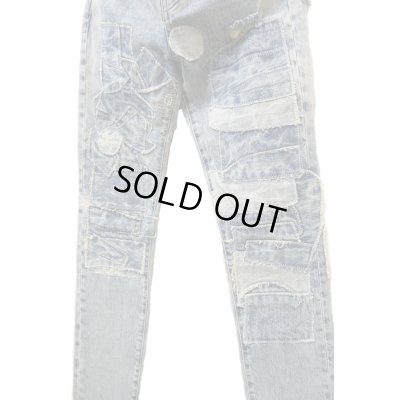 画像4: Sale50%off▲USED▲【SAINT LAURENT】 パッチワークデニムパンツ